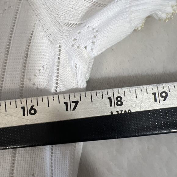 J. Crew Women’s Small White Egyptian Cotton Button Up Short Sleeve Top Blouse - Picture 9 of 11